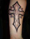 celtic knot and cross tattoo